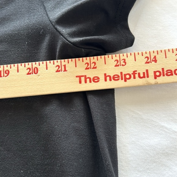 Free Kisses Plus Fearless Black and Metallic T-Shirt Sz 2X - Picture 7 of 10